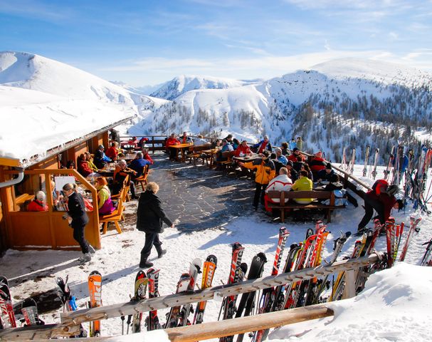 Merano 2000 mountain restaurant ski area Hotel Sulfner Hafling