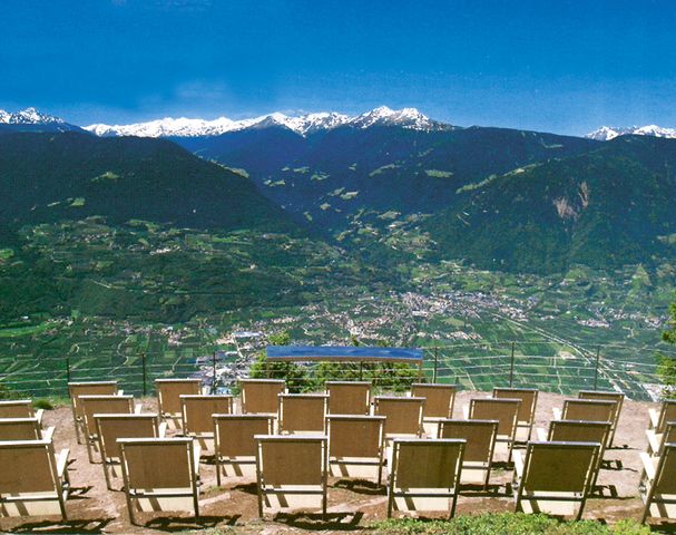 Knottnkino terrazza panormica Verano Alto Adige Hotel Avelengo